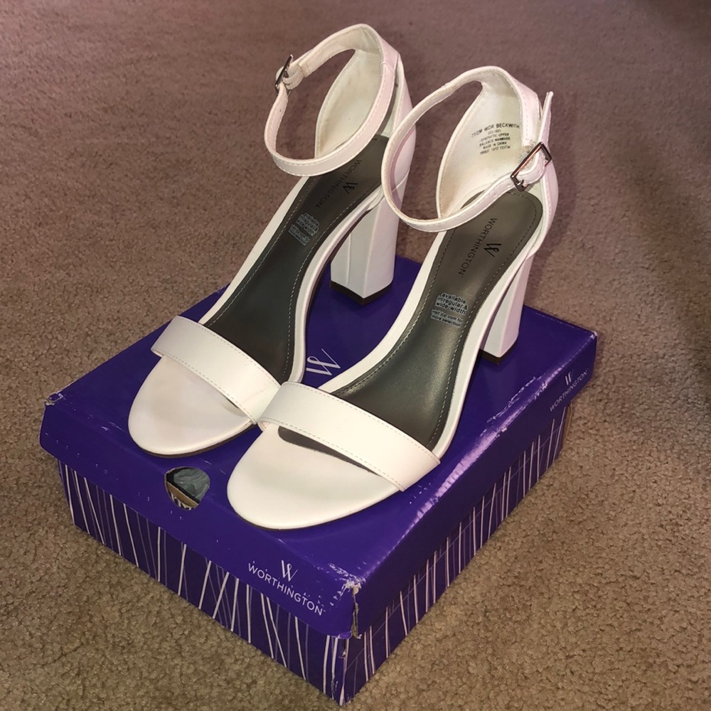 White high heels!
